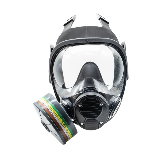 Industrial Respiratory Rubber Silicone Full Face Gas Mask