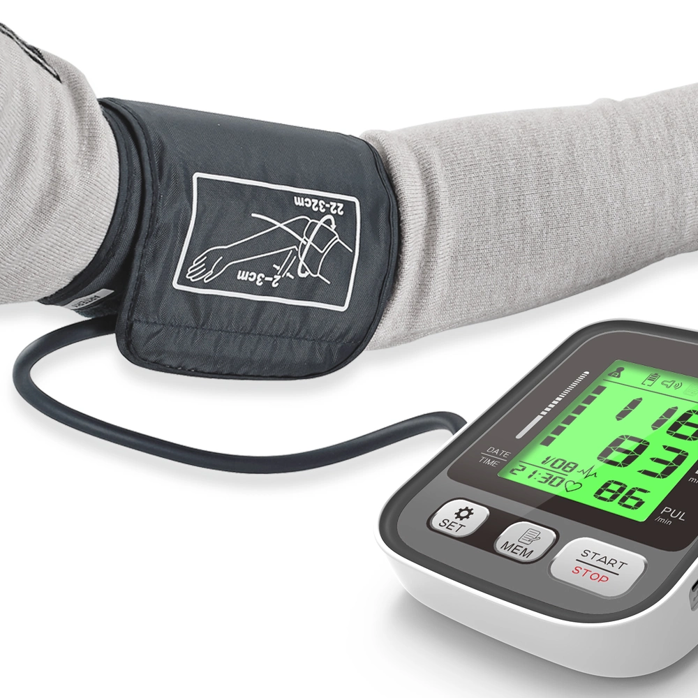 Tragbares Sphygmomanometer Für Den Oberarm Des Krankenhauses