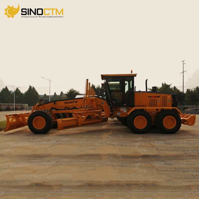 New Shantui Brand Sg16-3 China Motor Grader with Rear Ripper