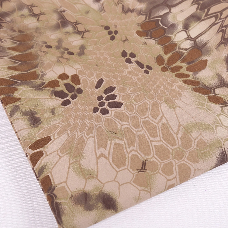 65% Polyester 35 %Cotton Tc Rip Stop Camouflage Waterproof Army Uniform Camo Textile Fabric