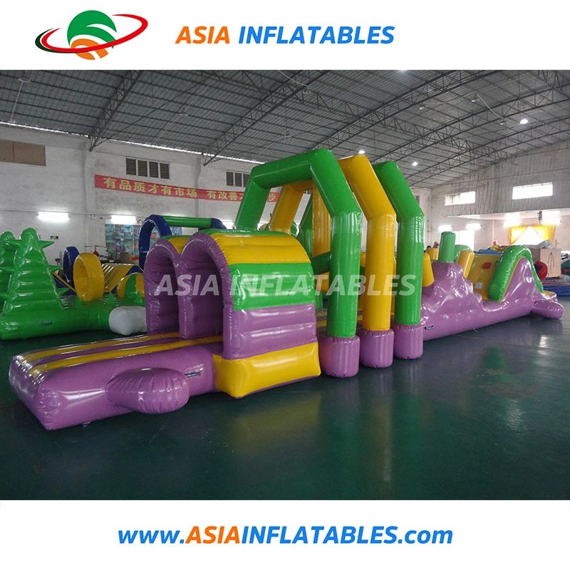 Amazing Fun Inflatable Water Obstacle Commercial Water Park Games