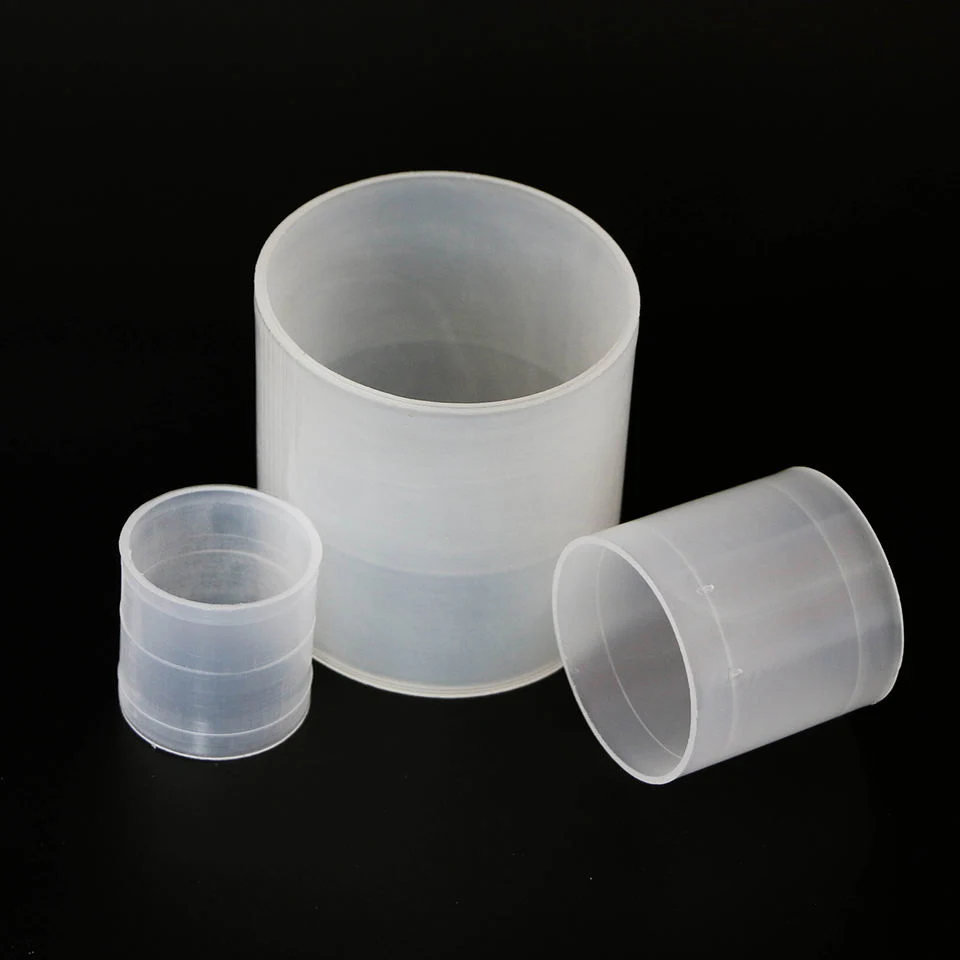 PP Rpp PE PVC CPVC PVDF 25mm Plastic Raschig Ring for Mass Transfer Separation Tower