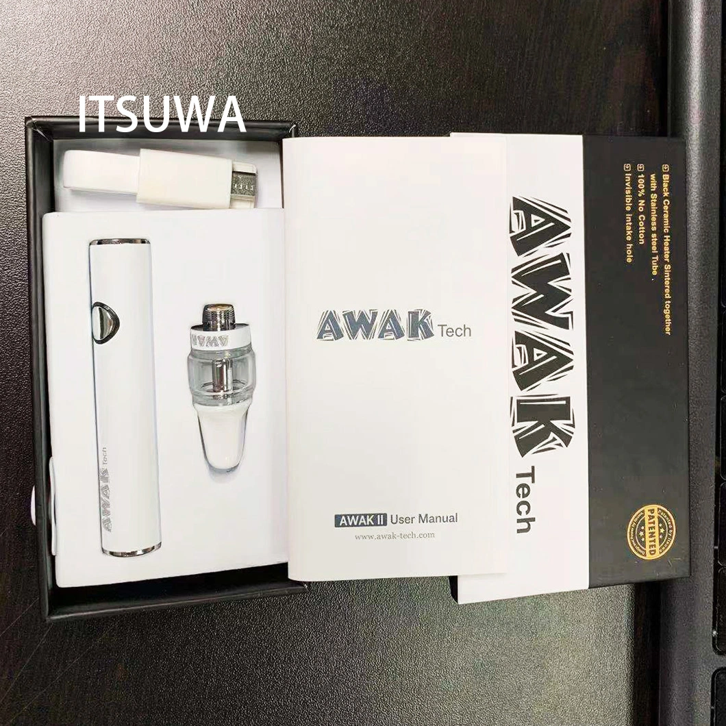 Itsuwa Awak II Kit de inicio VAPE batería lápiz 510 hilo Cartucho VAPE 5ml Atomizador de Cera