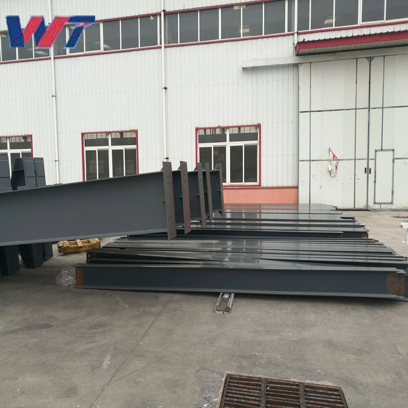 Large Span Luxury Construction Light Steel Structure Welded Part for Workshop Warehouse