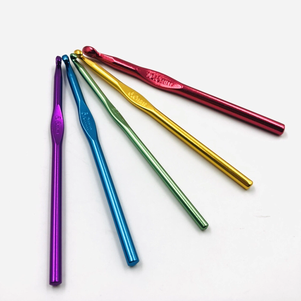 Multi-Color Aluminum 2mm-10mm Crochet Single Dread Crochet Needle Kit China Supplier