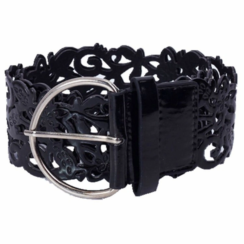 Fashion Hollow Decorative Wide Belt Lady Belt