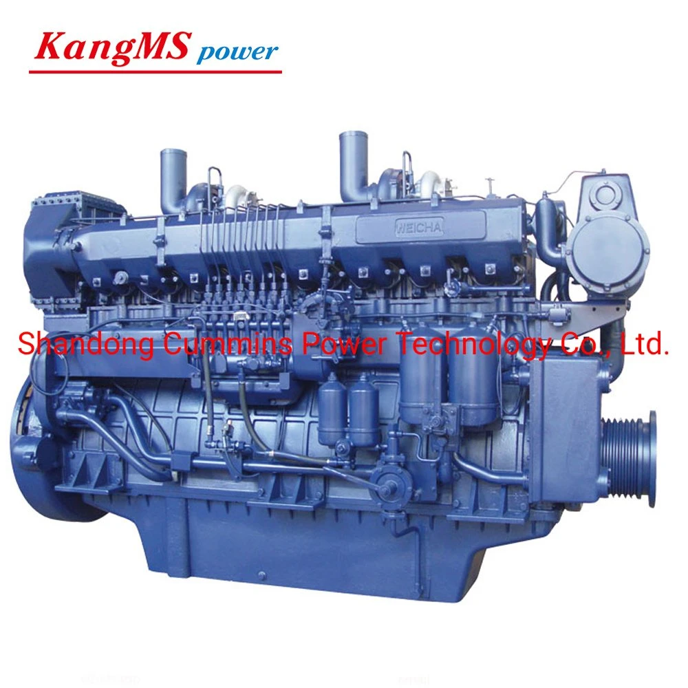 Weichai Marine Engine 818HP Medium Speed Diesel Engine