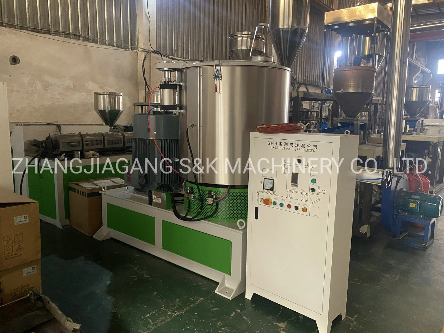 Plastic Raw Material Powder Coloring Hot and Cool Mixer Plastic Machinery Supplier with Lowest Price