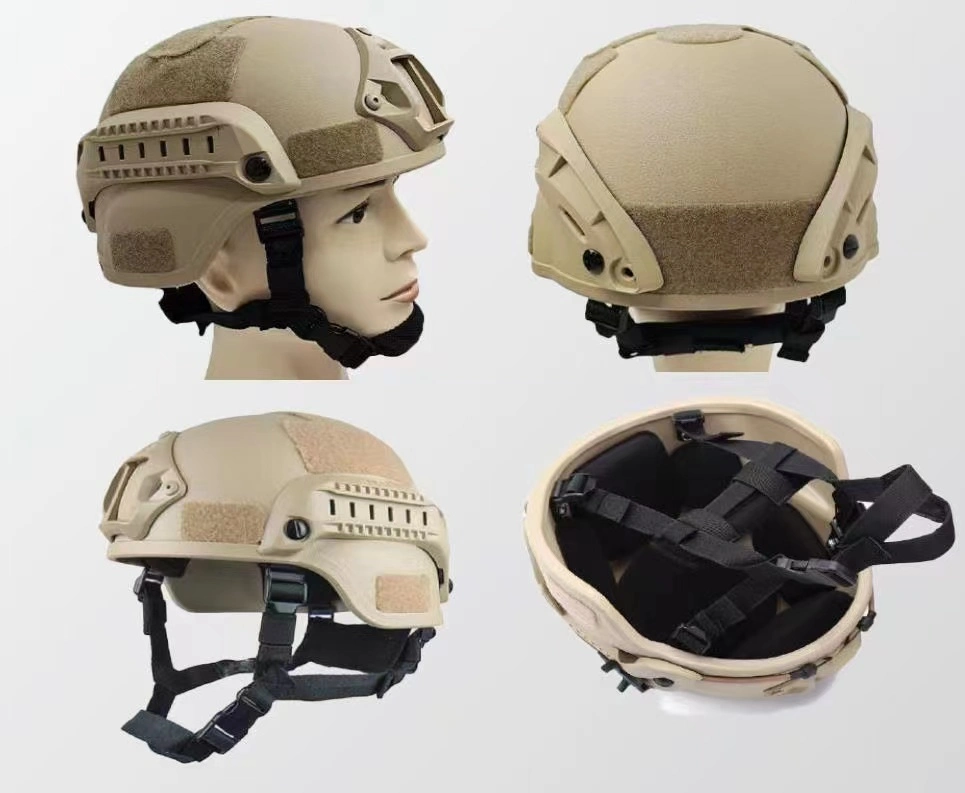 Mich 2000 Casco antibalas contra 9mm. 44mag