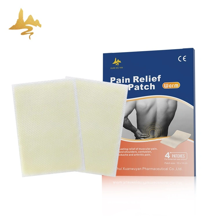 Basic Customization Wholesale Warm Hydrogel Lumbago Pain Relief Gel Patch