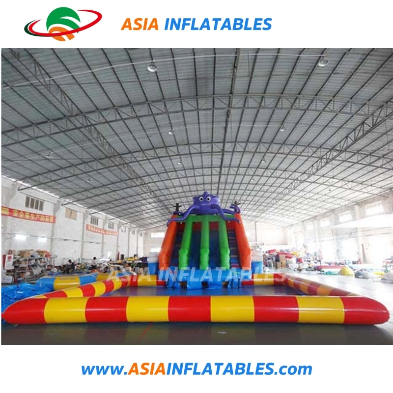 Custom Inflatable Water Park with Slide for Pool