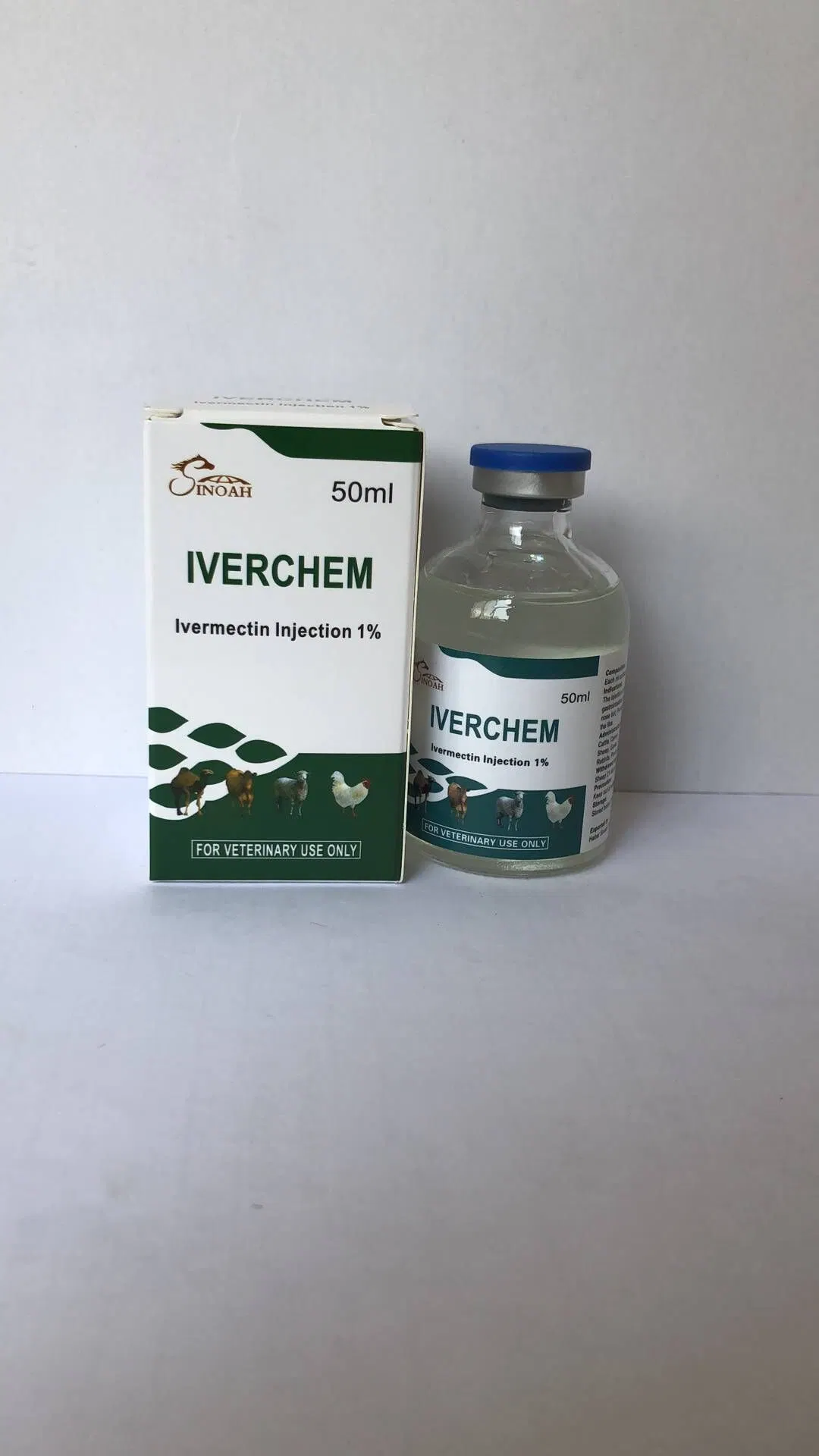 Closantel Ivermection 1% 10% de la santé des animaux d'injection de la médecine fournisseur BPF