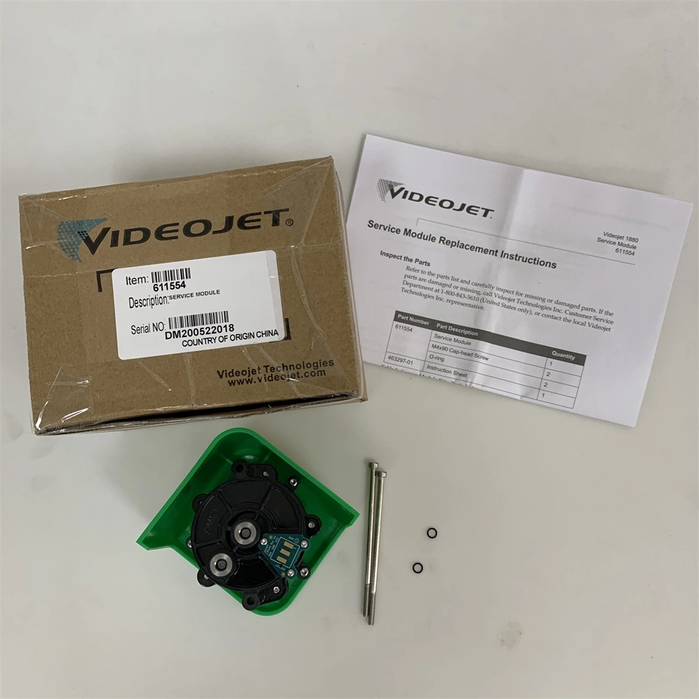 All Spare Parts Original and Compatible for Videojet Service Module 1 383556 613597 611220 611554 for Videojet 1240 1280 1580 1860 1880 Printer