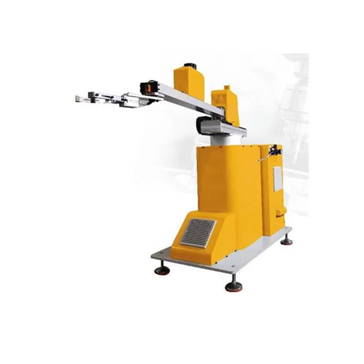 prensa eléctrica de la línea de transferencia automática de estampado en el brazo manipulador Brazo robótico con pastillas de freno
