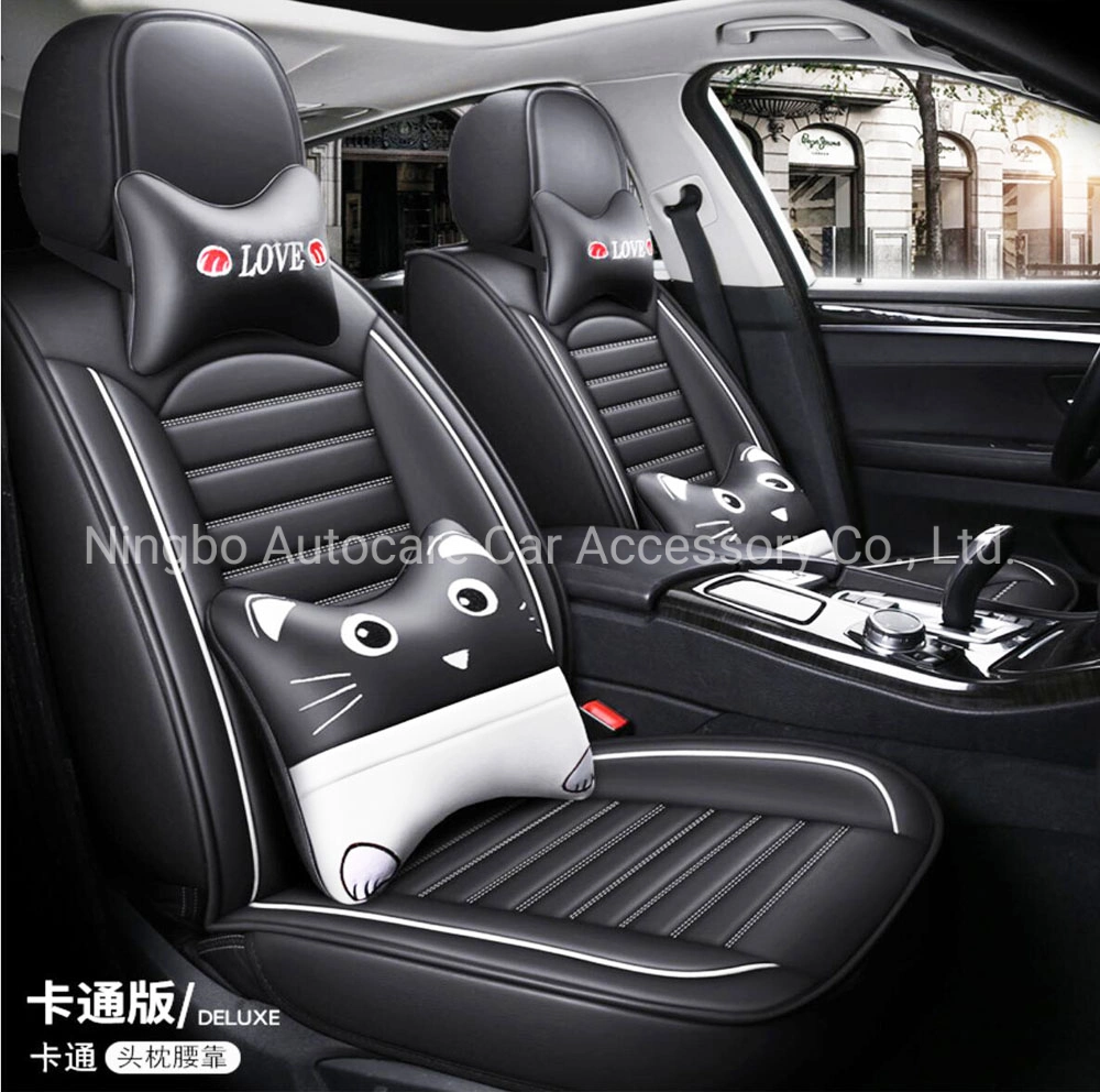 High quality/High cost performance Auto Car Seat Cover Full Covered Car Seat Cover PVC Leather Universal Car Seat Cover