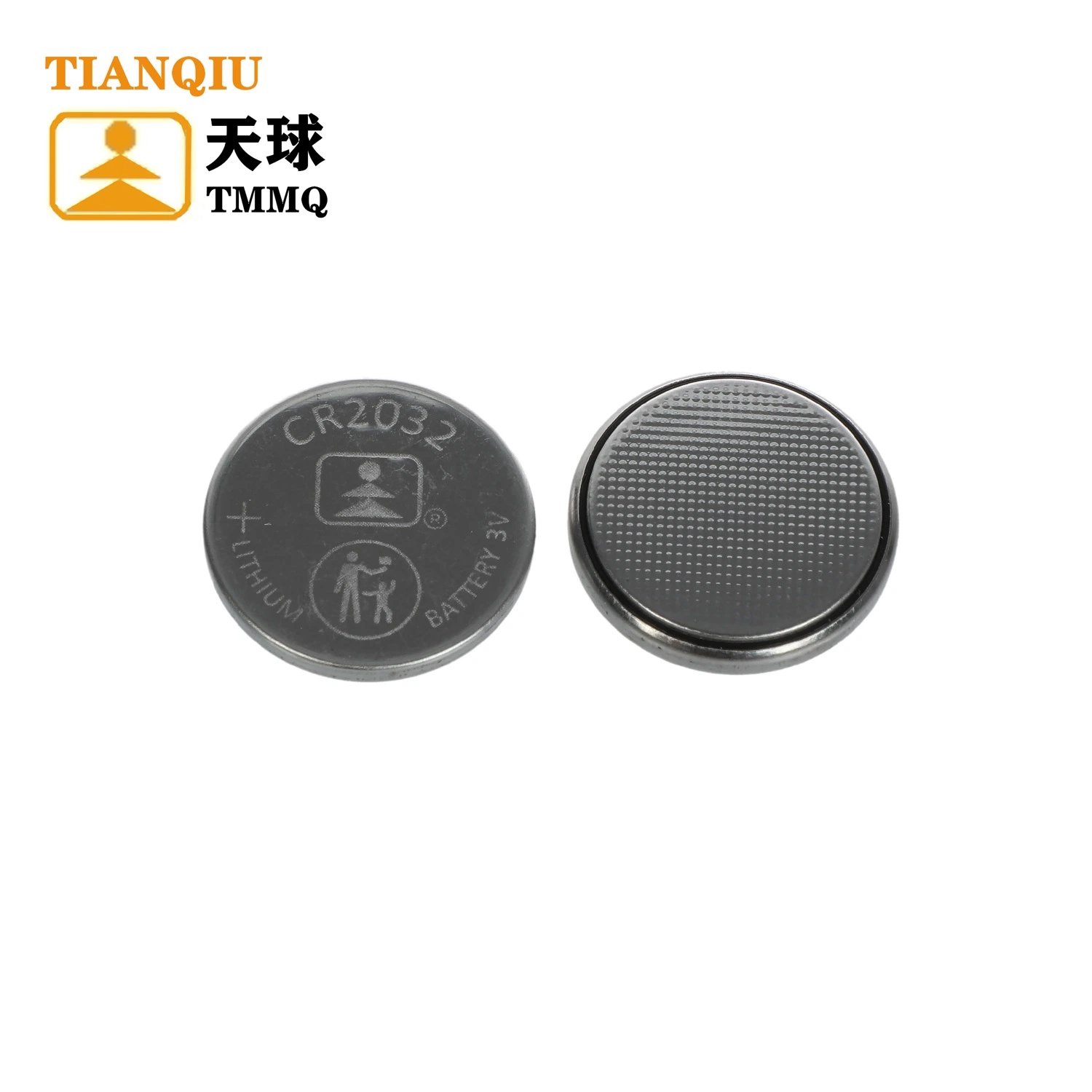 Tianqiu Cr2032 Lithium 3V Button Cell Dry Battery Carbon Zinc Alkaline Factory