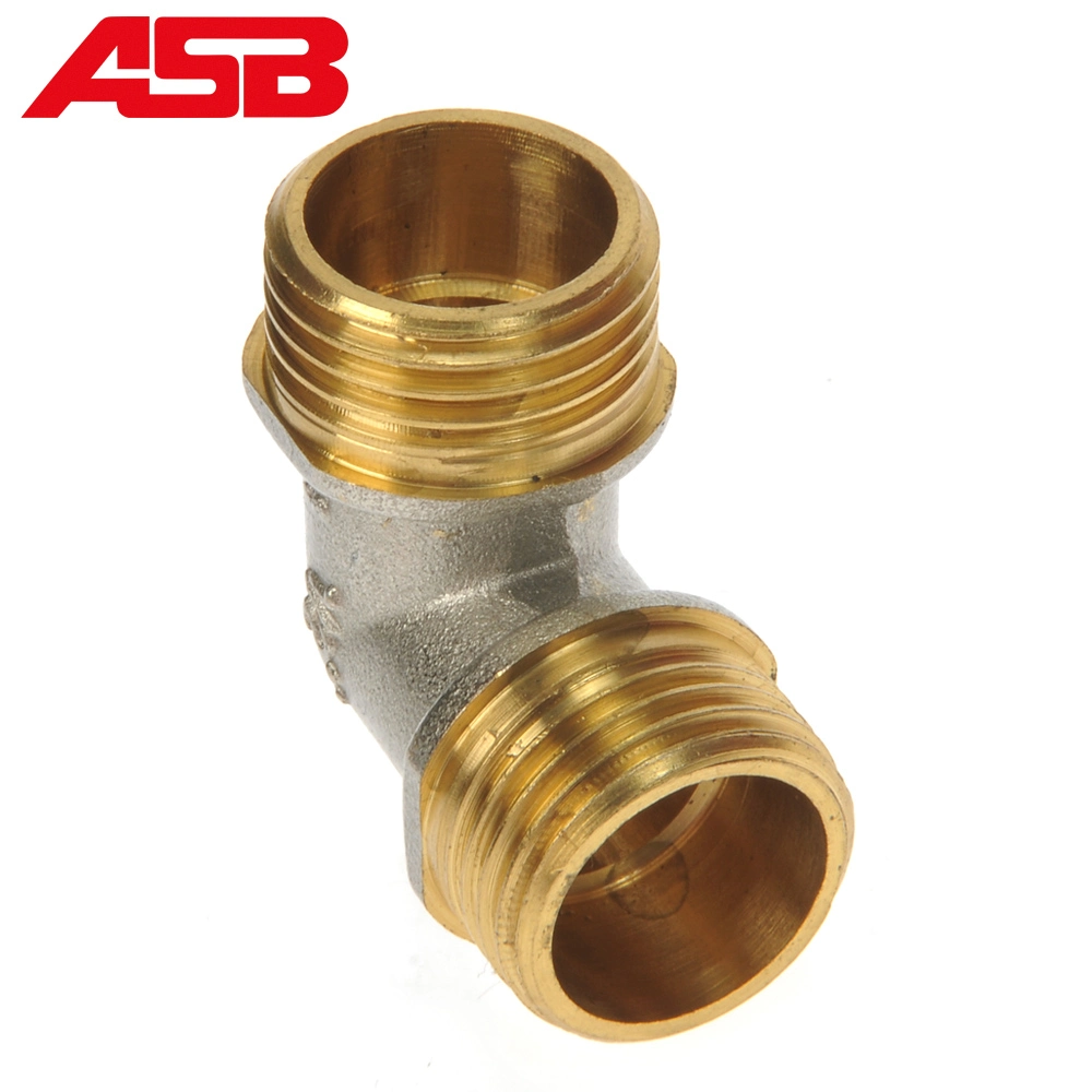 Plumbing Materials Brass Threaded SS304/316 Sanitary Pipe Fittings Union Elbow for Water Supply