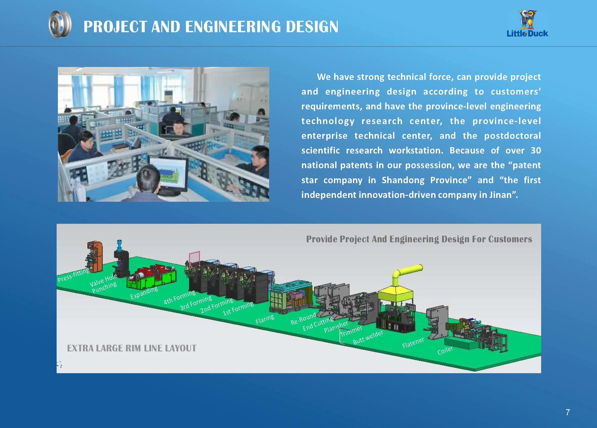 Combined Welding Machine for Multiple Steel Wheel