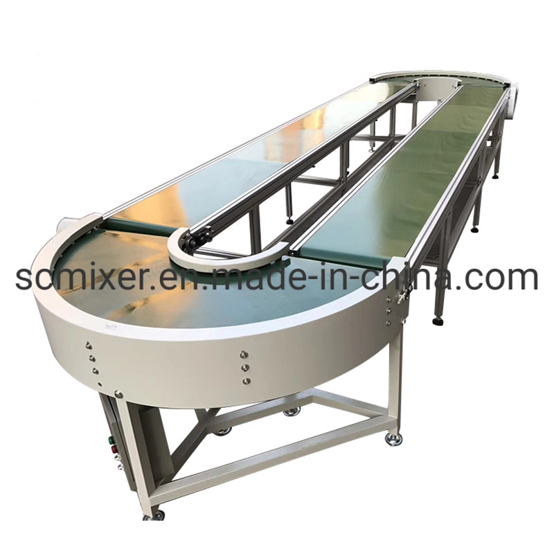 Factory Custom Automatic Operation Belt Conveyor System Hairise Top Chain for Soda Can Transportation Wtih ISO& CE &FDA Certificate