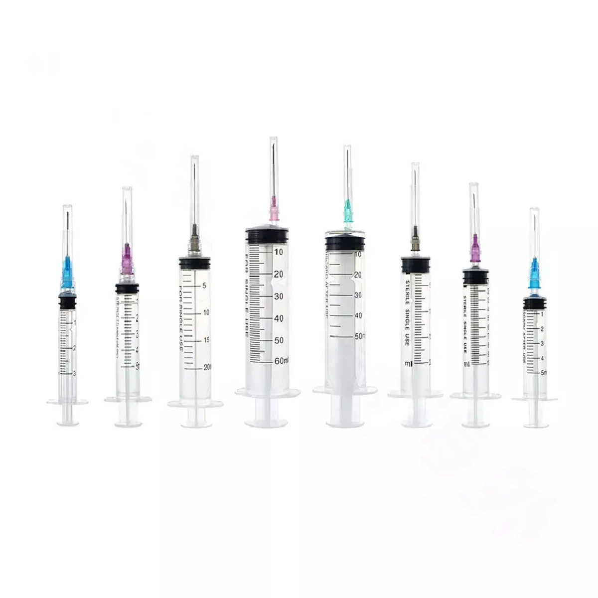 Medical Sterile Disposable Vaccine Injection Syringe 1cc 3cc