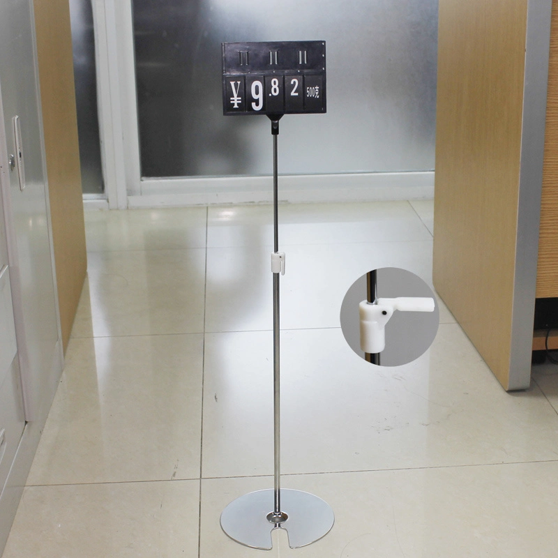 &#160; Supermarket Promotion Display Price Board Plastic Floor Sign Holder