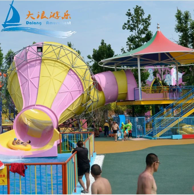 Faites glisser l'intérieur du Parc de Divertissement Jeux d'eau de terrain de jeux Kids