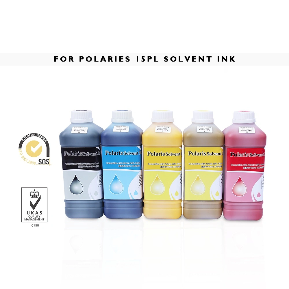 Spectra Polaris Pq512 15pl 35pl Mild Solvent Tinte für Flora Lj320p Gongzheng Drucker