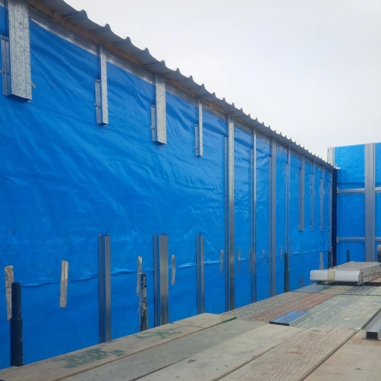 Insulation Pitched Roof Wall Vapor Barrier Metalized Film with Woven Roof Sarking