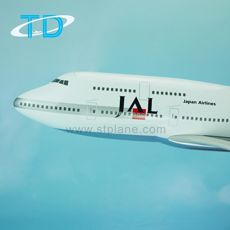 Scale Model Plane Boeing 747-400 Plane Model Jal