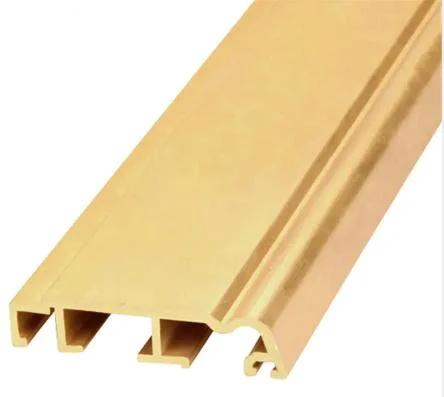 Customized Extruded Shaped Wardrobe Sliding Brass Profiles for Windows and Doors T2 Tp2 Tu1 Tu0 C10100 C11000 C12200 C12000