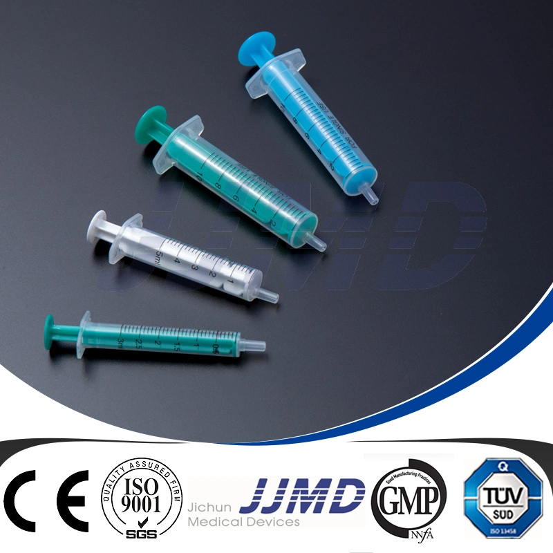 2 Part Medical Disposable Syringe 1ml with Ce&ISO Certification