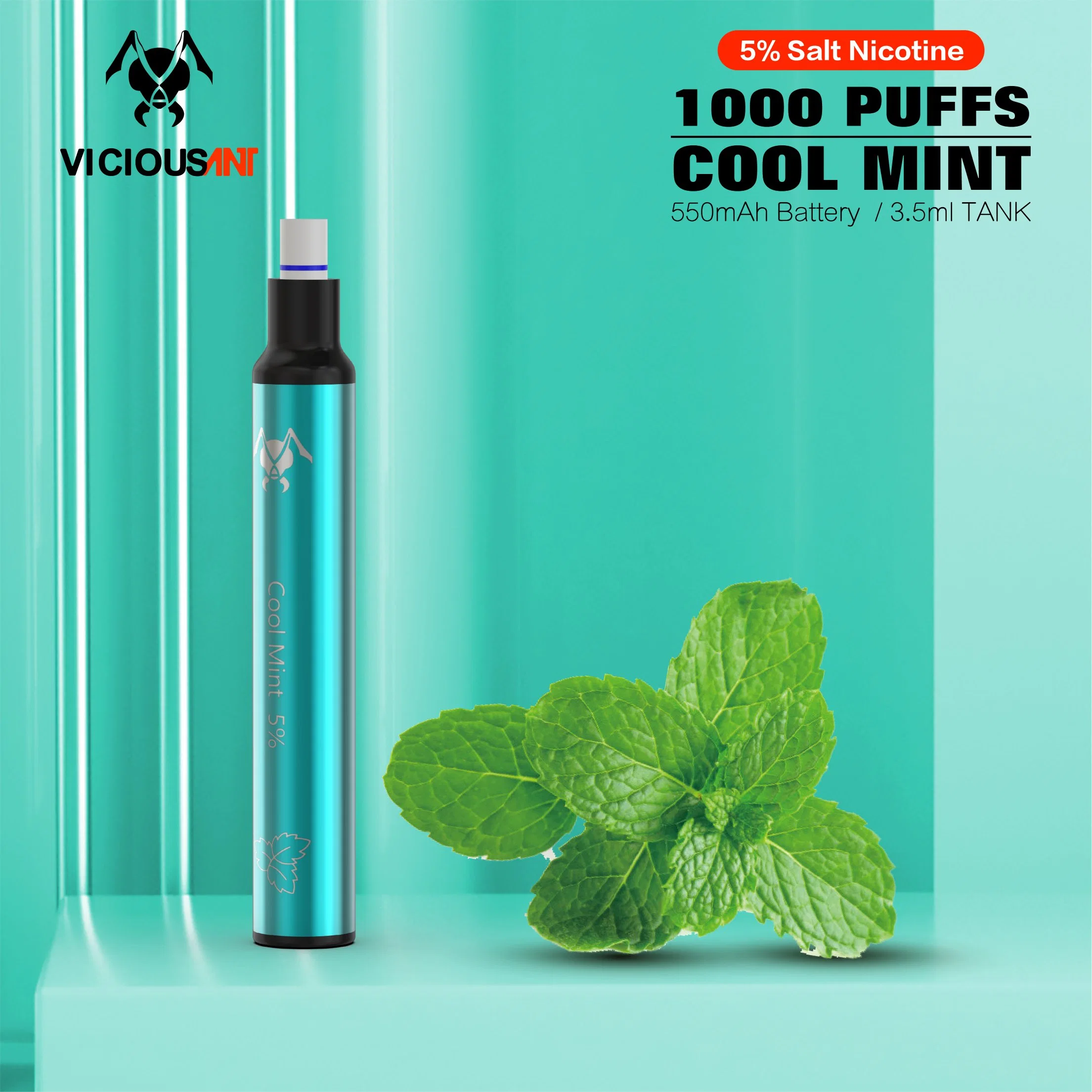 Hot Sale Wholesale/Supplier Disposable/Chargeable Vape 1000 Puffs OEM Mod