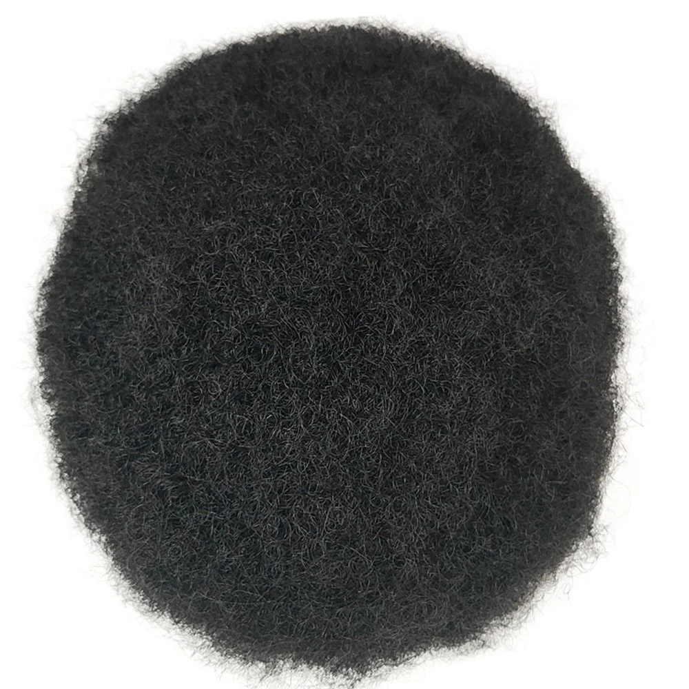 Kbeth New Arrival 8*10 Size Human Hair Wigs for Men Full Lace Men Natural Hair Wig Black Man Afro Toupee From Original Factory