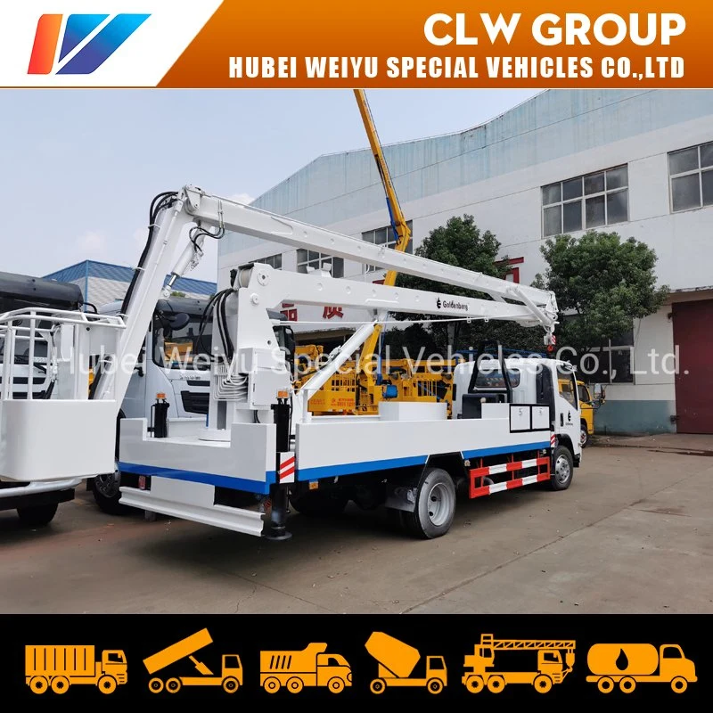 Japan Brand Isuzu 22 Meters Man Lift Aerial Platform Working Truck Cherry Picker High Altitude Operation Truck