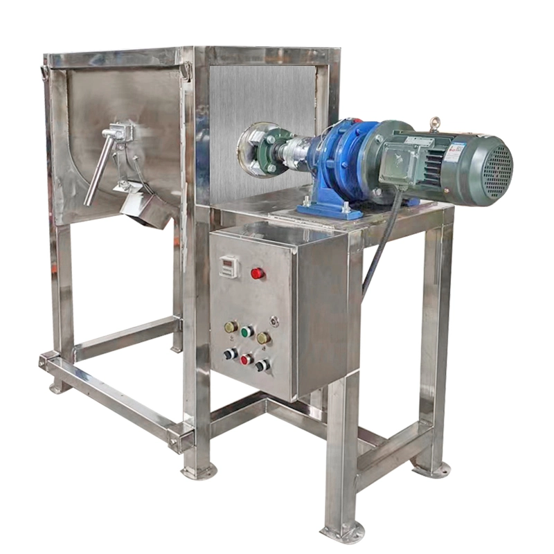 Syria Customized Small Model 200L Horizontal Powder Heating Mixer