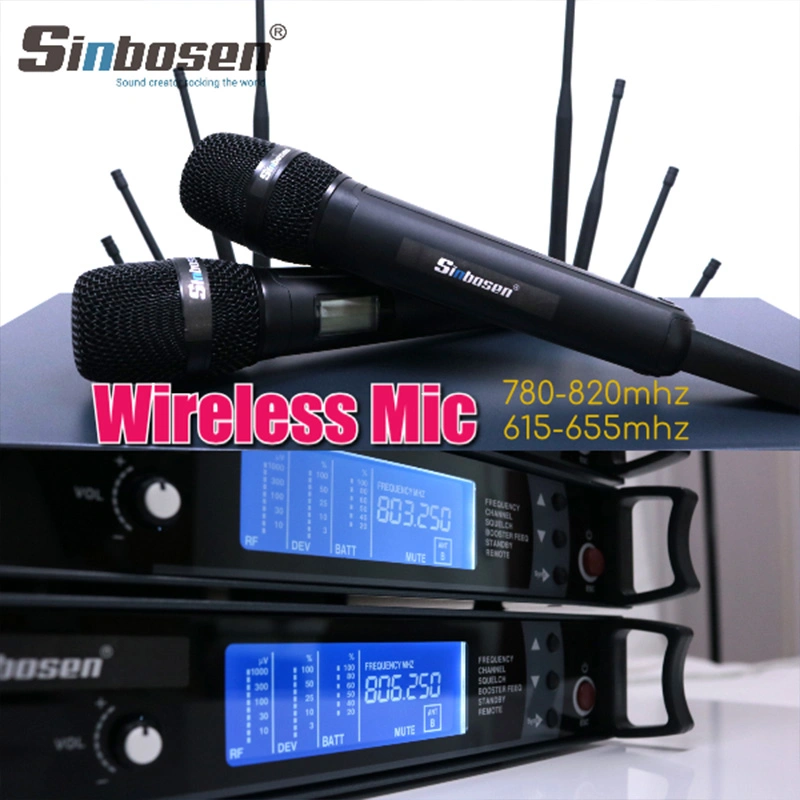 Sinbosen UHF Wireless Microphone Dynamic Microphone Skm9000 Professional Headset Microphone