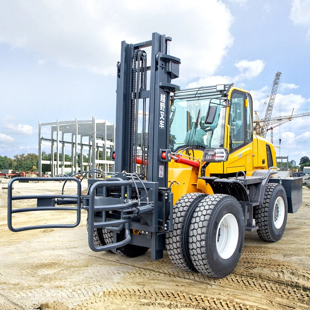 High Durability 1ton/1.5ton/2ton/2.5ton/3ton/3.5ton Mini/Small 4WD/4X4 All Terrain Diesel/Electric/off-Road/Rough Road Forklift