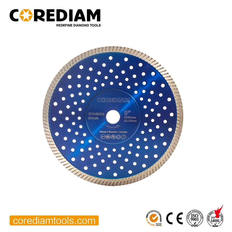 Diamond Saw Blade with Flat Turbo for Granite and Stone Materials/Diamond Tool/Cutting Disc