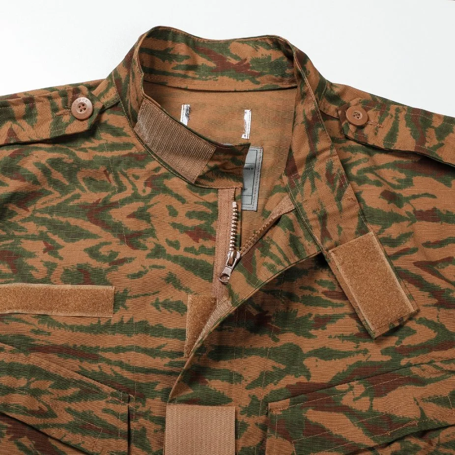 Guter Service Jinteng China Camouflage Stoff Ripstop Wüste Militärjacke Bdu-Uniform