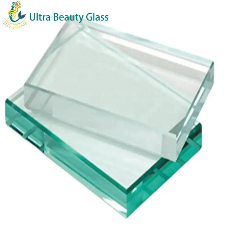 25mm 30mm Bank Counter Window Ultra Clear Super-Thick Tempered Laminated Glass