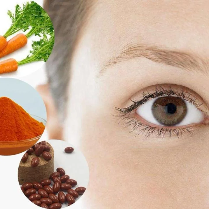 Suplemento de salud ocular Vitamina a Beta-caroteno cápsula de Softgel