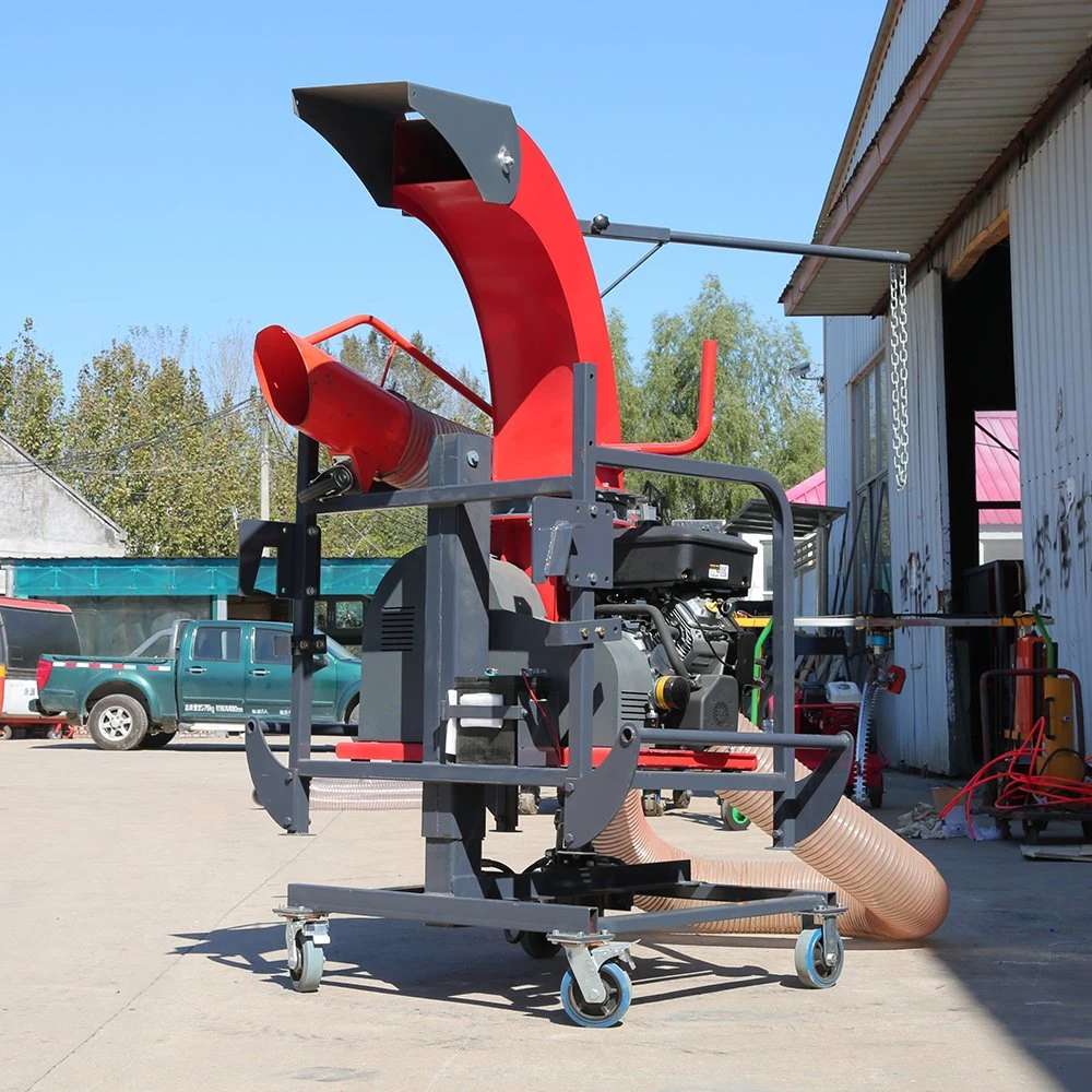 Street Garden Rotten Leaf Shredder Mobile Vehicle-Mounted Small Branch Shredder Leaf Shredder