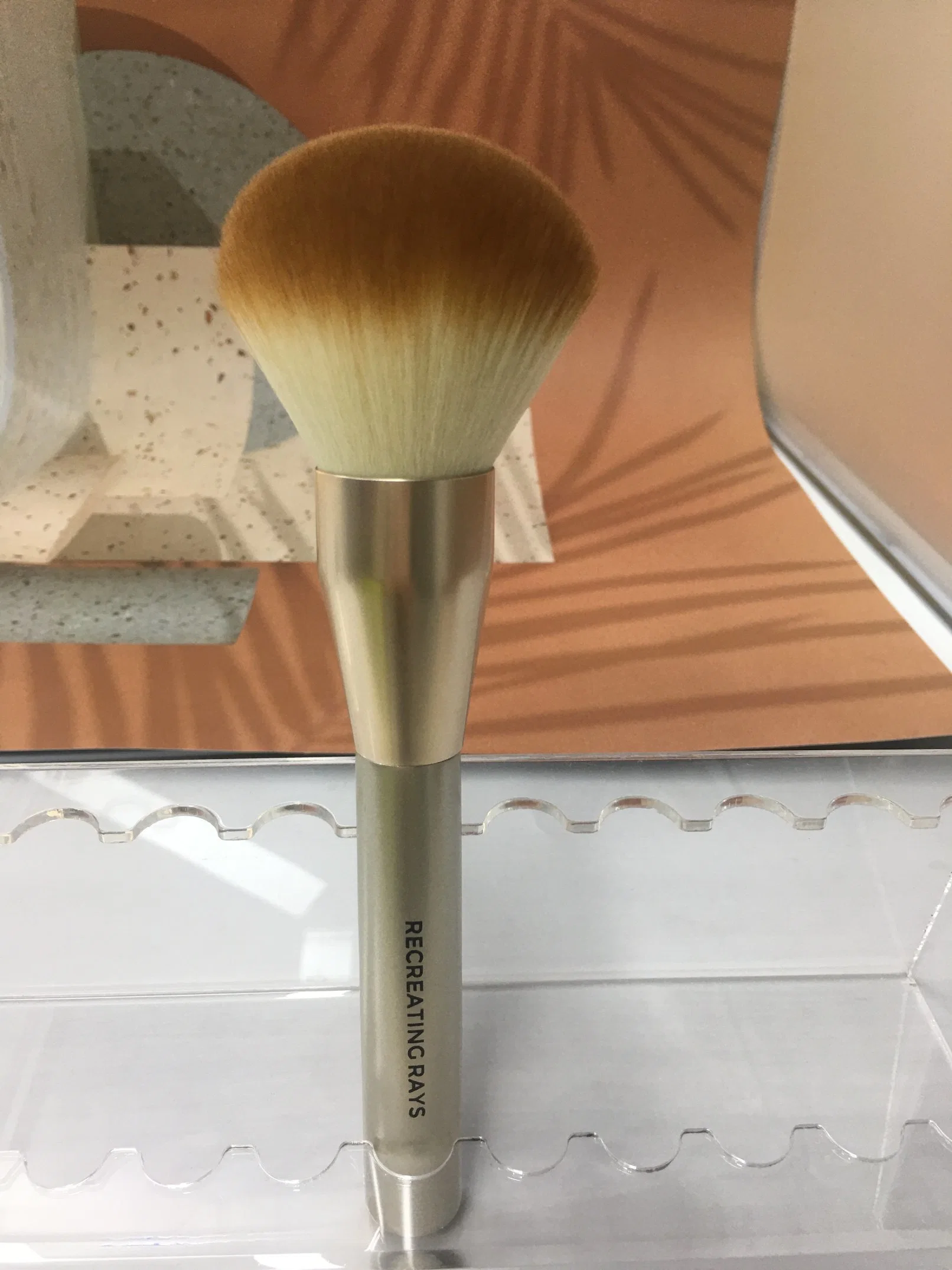 Großhandel Private Logo Puder Pinsel Kosmetische Bürste Make-Up Foundation Pinsel