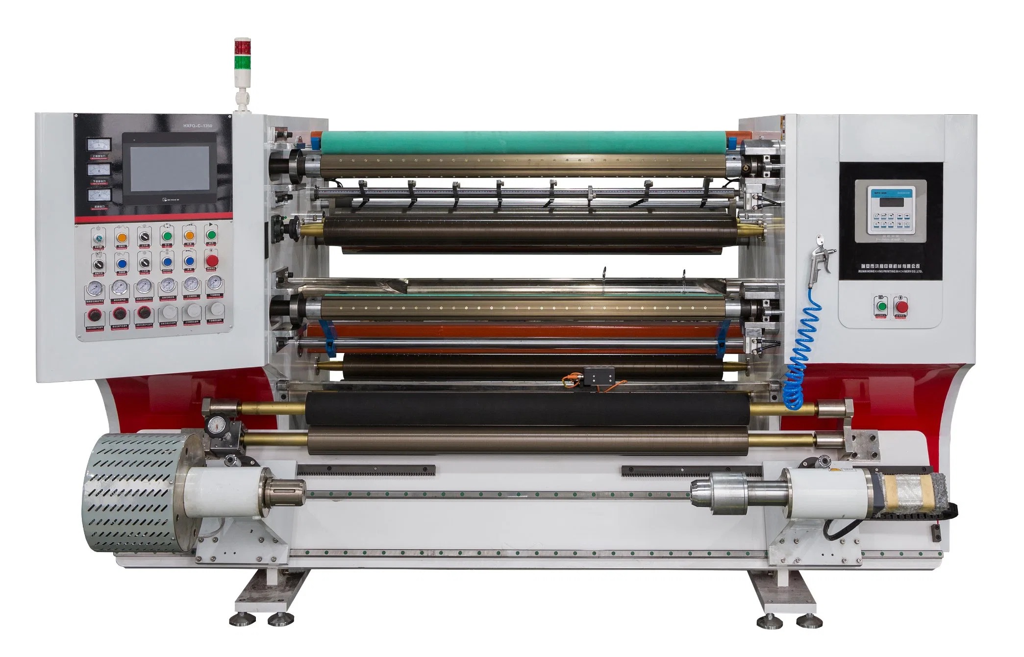 Vest Bag Film Slitting Cutting Machine Slitting Rewinding Machine Can Equip Rotary Knife