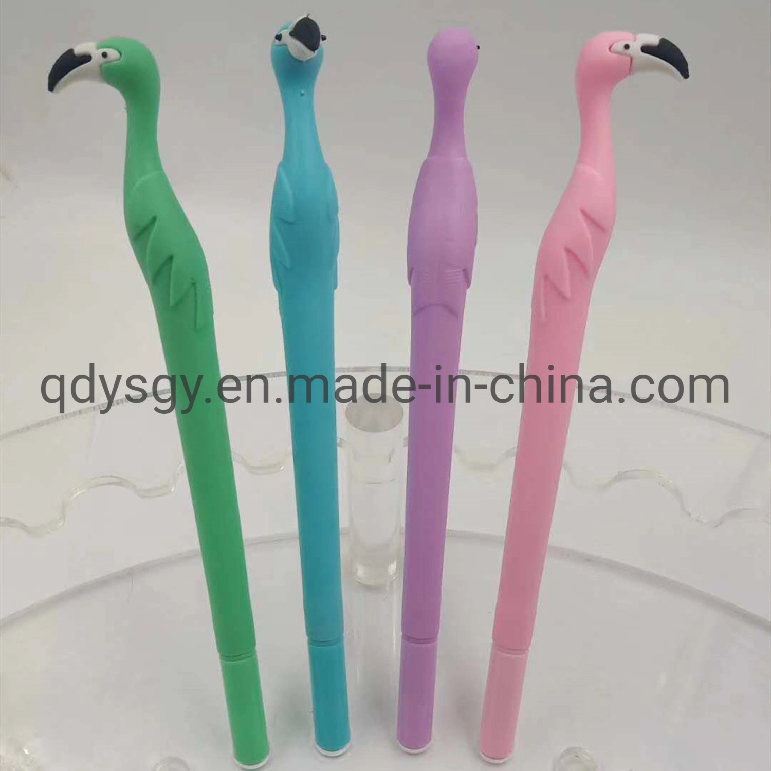 School Stationery 1.0mm Flamingo Gel Pen