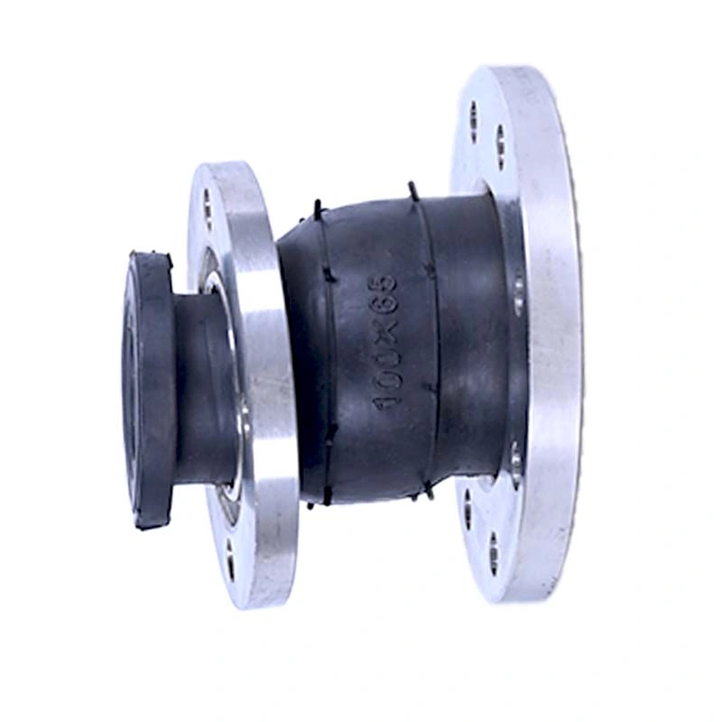 Eccentric Reducer Rubber Joint Double Flange Carbon Steel