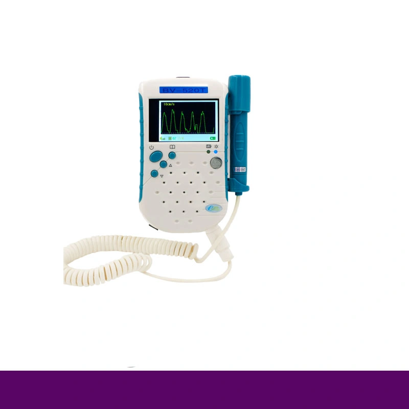 Venta caliente Rh BV-520t Detector por ultrasonido Doppler Vascular del Hospital