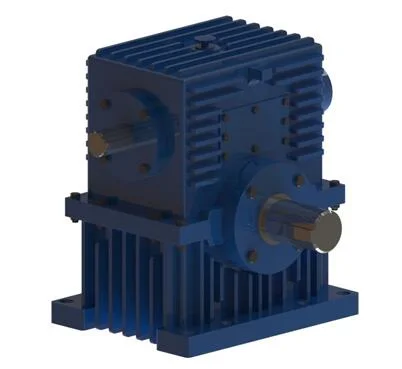 Center Distance 250&315mm Transmission Double Enveloping Worm Gearbox