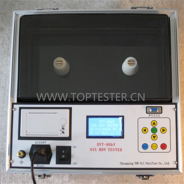 ASTM D1816 ASTM D877 Transformer Oil Tester Dielectric Strength Measurement Dyt Series