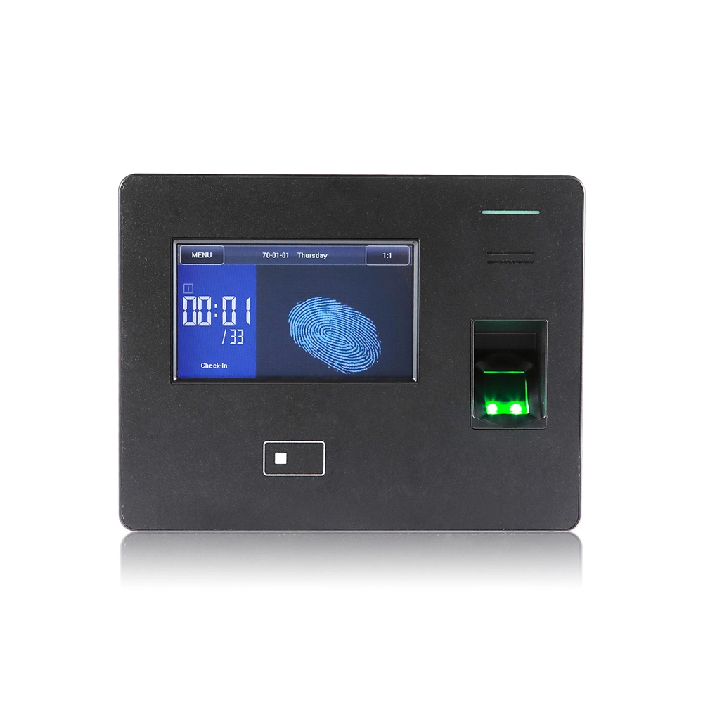 Touch Screen RFID Card Time Attendance System with 50000 Fingerprints Capacity